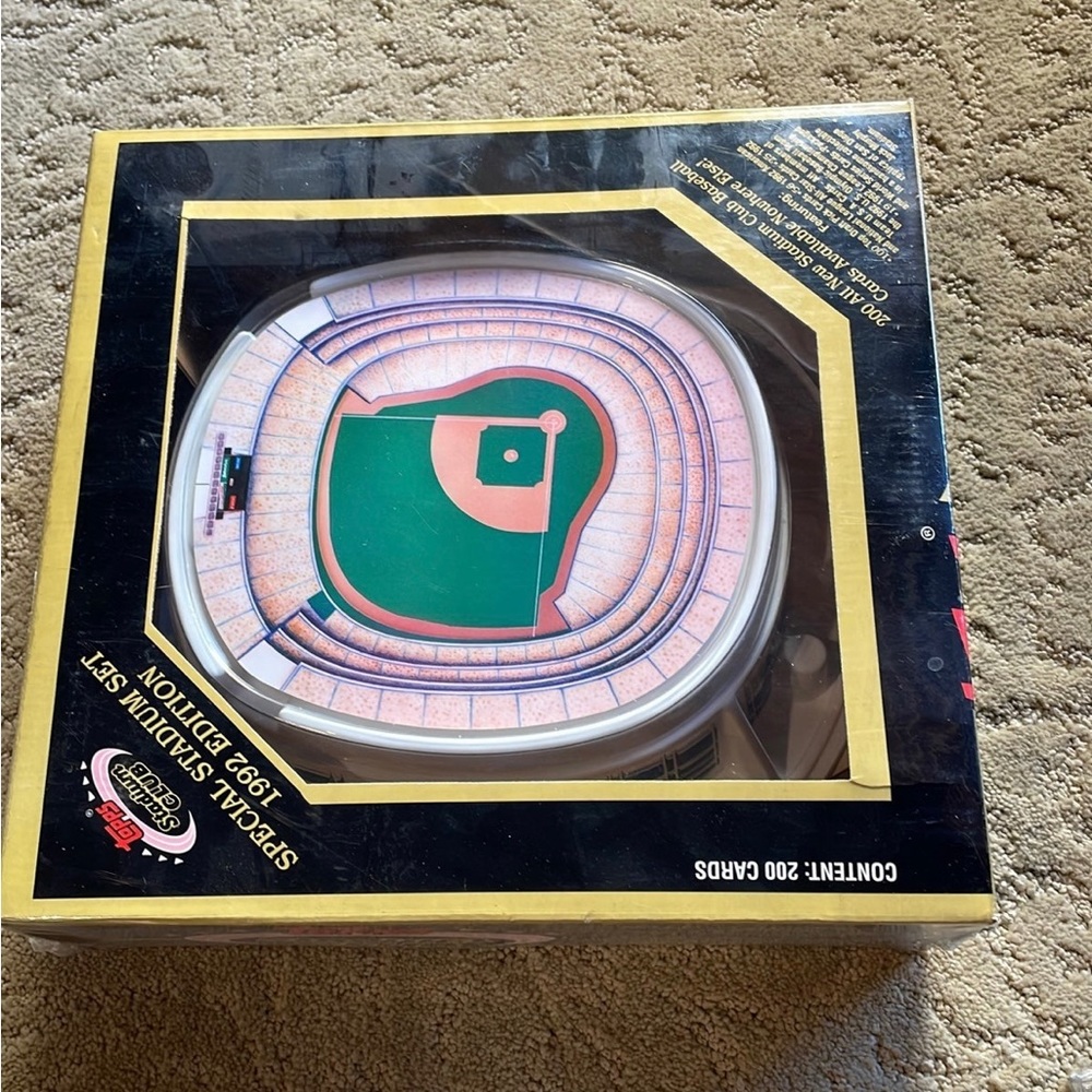 1992 Topps Stadium Club Murphy Baseball Cards Unopened Factory Set